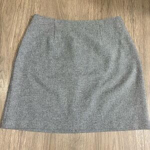 Vtg XOXO Y2K 2000's Mini skirt Gray Juniors Sz 3 A Line